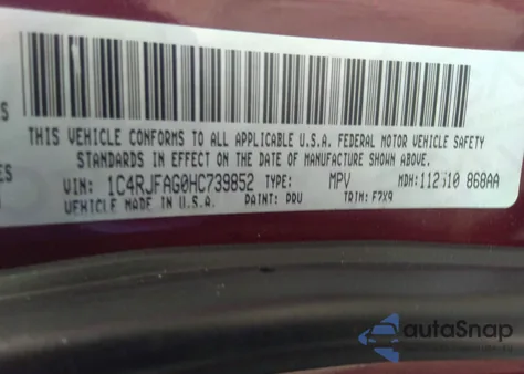 2017 Jeep Grand Cherokee Laredo 4X4 from USA, damaged, VIN 1C4RJFAG0HC739852